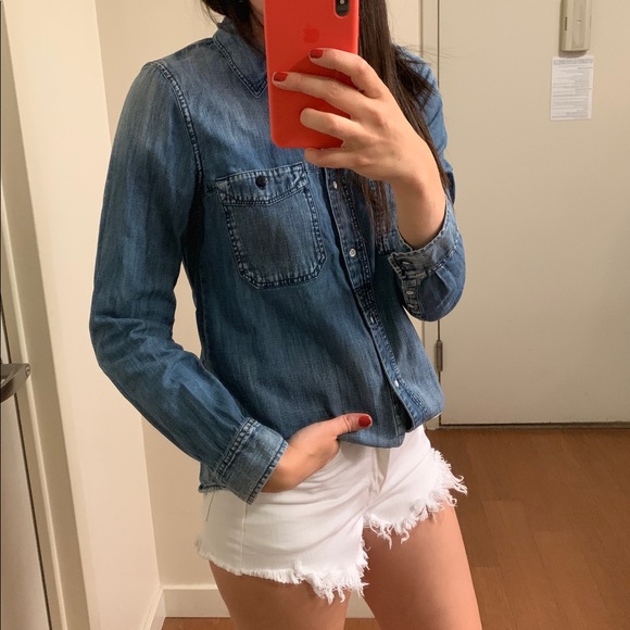 Madewell Denim Button Down - Picture 2 of 6